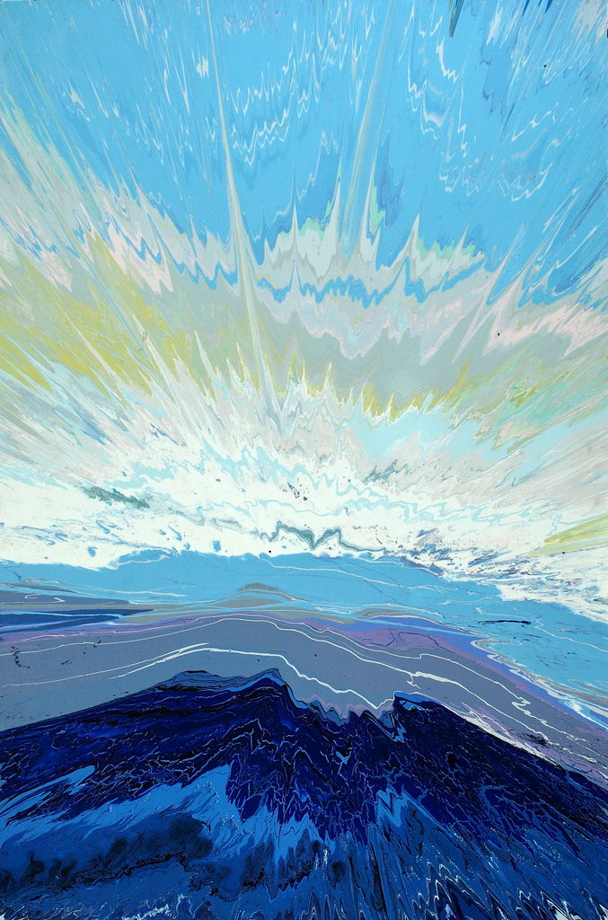 Acrylic and Lacquer on Wood, 4ft x 6ft - 2003 